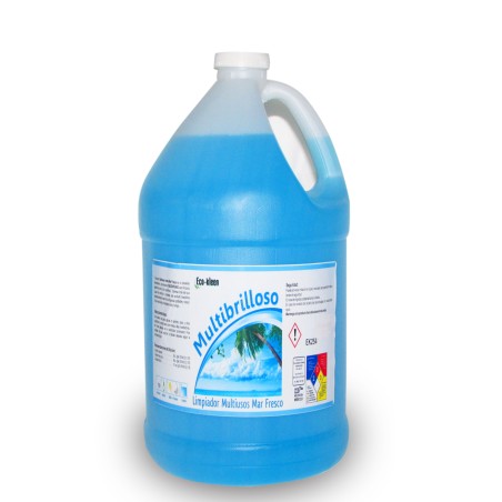 Multibrilloso Limpiador Multiusos Concentrado ECO-KLEEN Mar Fresco 3.785 L.
