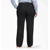 Pantalón de Gabardina Stretch Plus para Mujer Dickies, Corte Relajado Pierna Recta, Negro