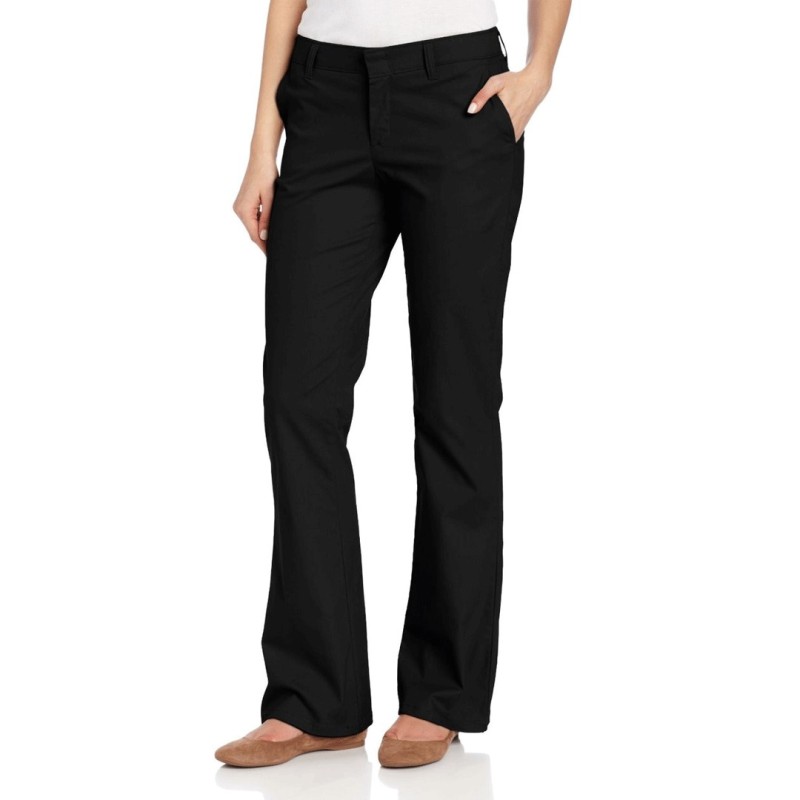 Pantalón de Gabardina Stretch para Mujer, Ajustado Corte bota, Dickies