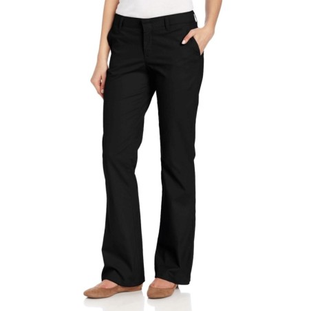 Pantalón de Gabardina Stretch para Mujer, Ajustado Corte bota, Dickies