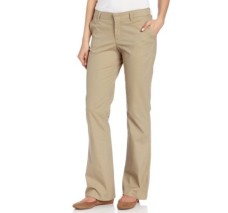Pantalón de Gabardina Stretch para Mujer, Ajustado Corte bota, Dickies