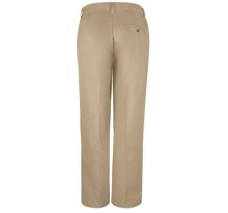 Pantalón de Algodón Frente liso para Dama, Red Kap