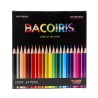 Lápices de Colores, Largos Redondos Bacoiris, Caja/24