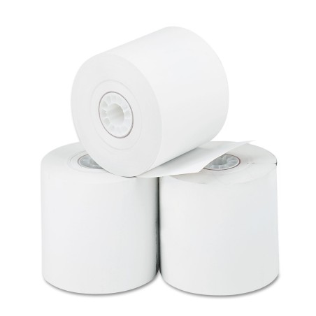Rollos de Papel Térmico para Impresión Directa Iconex, 2.25" X 165 , Blanco, Paquete/3