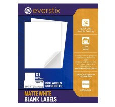 Papel Adhesivo Blanco...