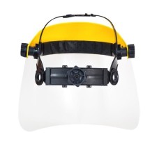 Protector Facial Jyrsa con Ajuste de Matraca y Mica de 15"