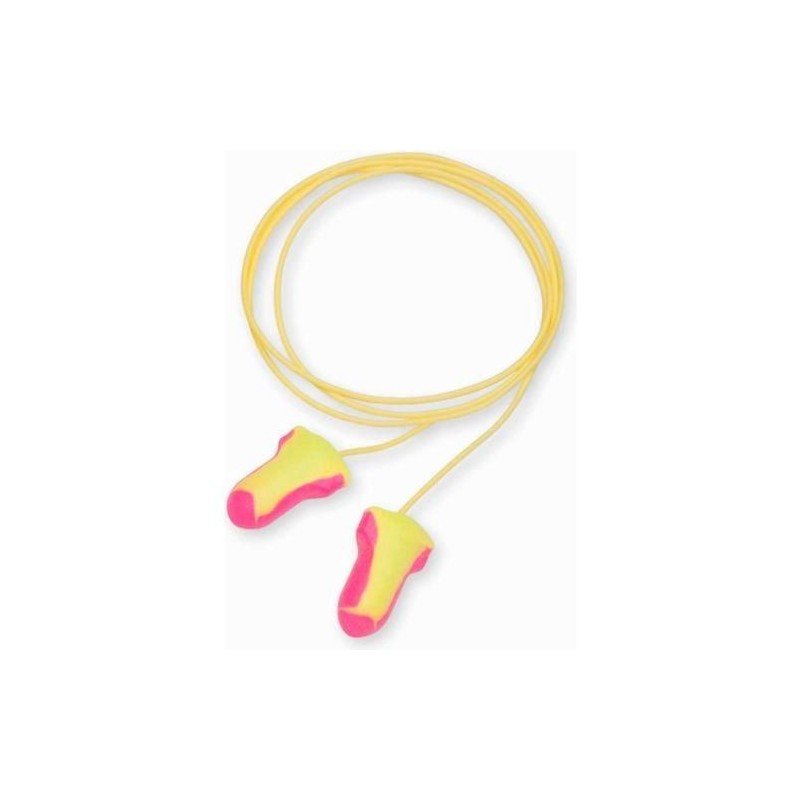 Tapón Auditivo con Cordón Laser Lite, 32 dB, 100/Paquete